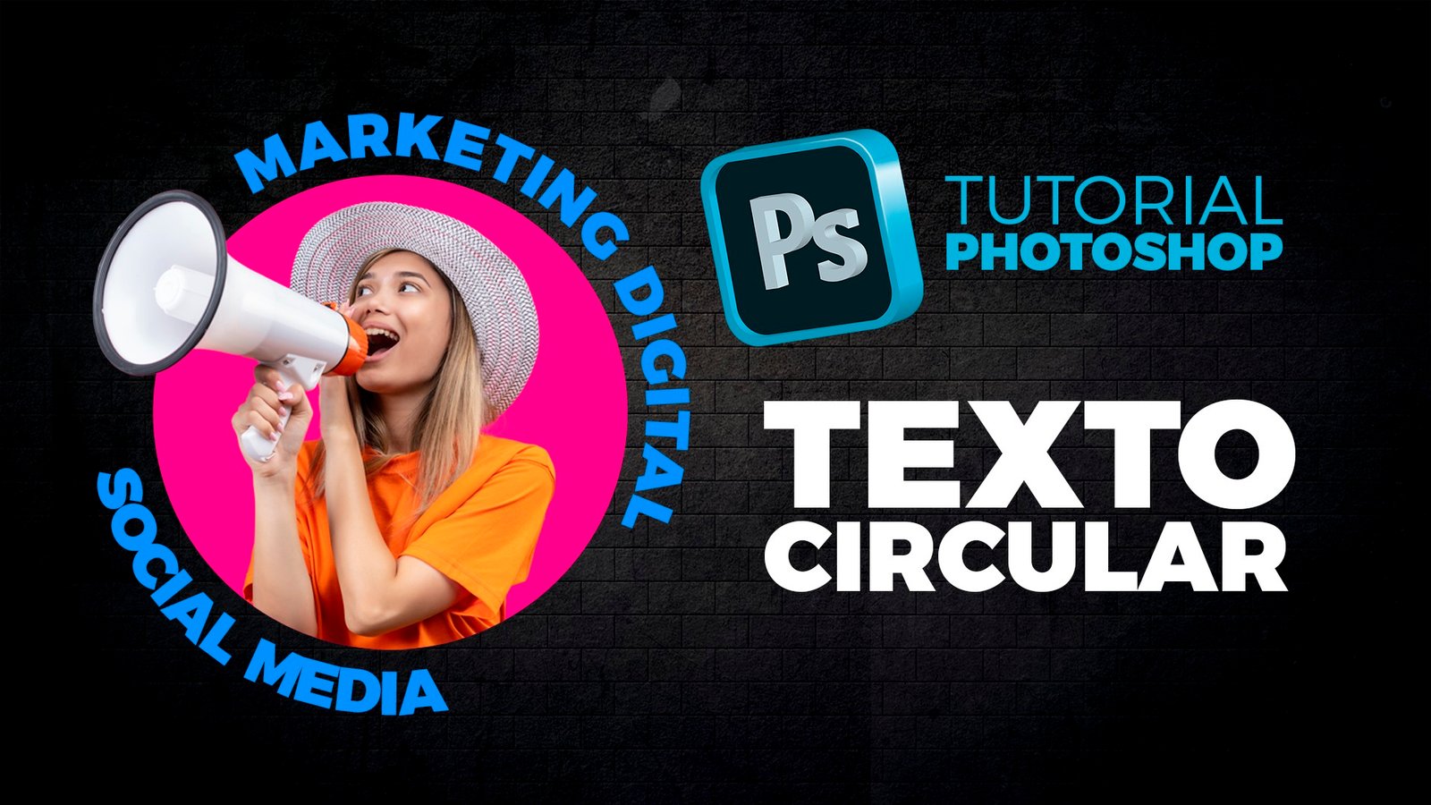 Tutorial Photoshop Como crear texto circular